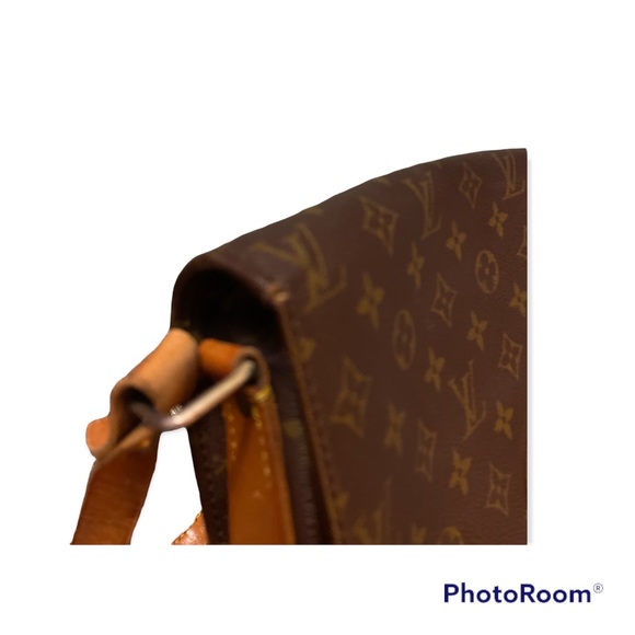 Authentic LOUIS VUITTON Cartouchiere MM Shoulder Bag Monogram Leather Brown - Picture 11 of 13